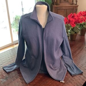 Karen Scott Long Sleeve “Tee” and Matching Vest Set in 💯% Cotton